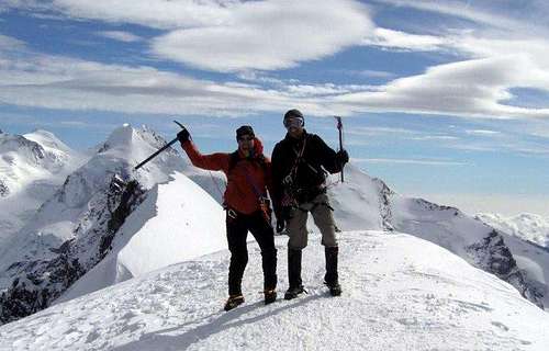 Breithorn - Summit with Frontier Peaks