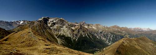 Summit Panorama Hoher Lorenzen: Stubai Alps