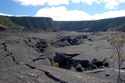 Inside Kilauea Iki Crater