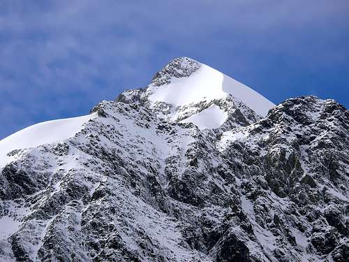 Petit Mont Blanc <i>(3423m)</i> and Aiguille de Trelatete <i>(3920m)</i>