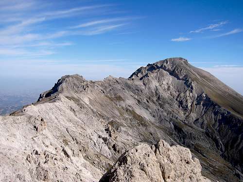 Monte Camicia ridge