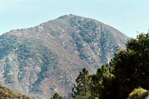 Mt. Lawlor (5,957') Seen From Near Clear Creek Junction