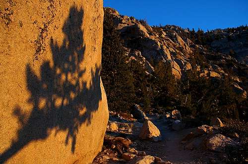 Morning Shadows on the Whitney Trail