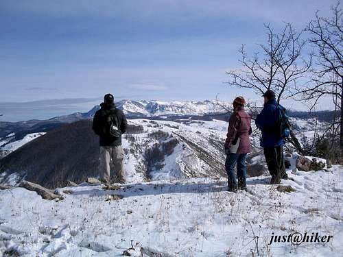View on Treskavica mountain