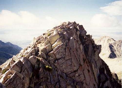 Summit of Pfeifferhorn.