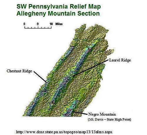 SW PA Allegheny Mountains