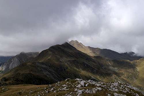 Wurzer Alpenspitze (2232m) and Hochspitze (2424m)