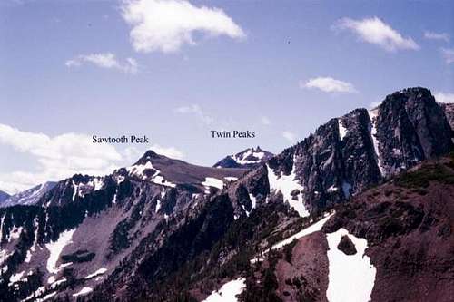 View to south from Traverse...