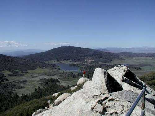 View north from the summit.