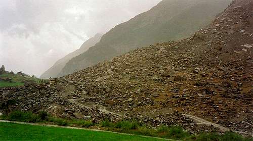 The 1991 Randa rockslide