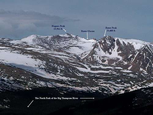 Hagues Peak & Rowe Peak