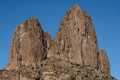 Weavers Needle from the West