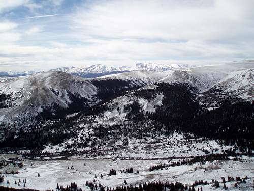 Distant Sawatch Range