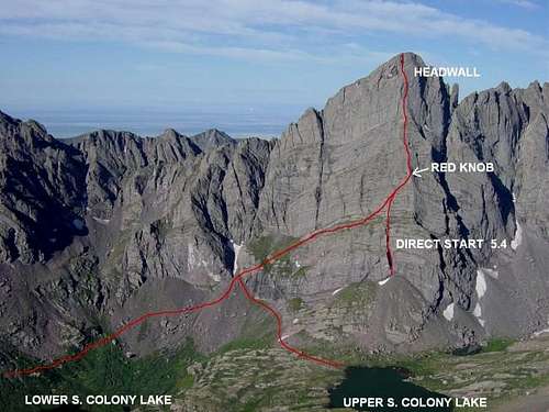 Ellingwood Arete approach and...