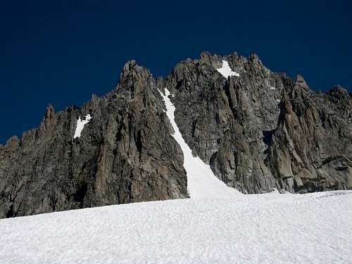 The Table Couloir from the...