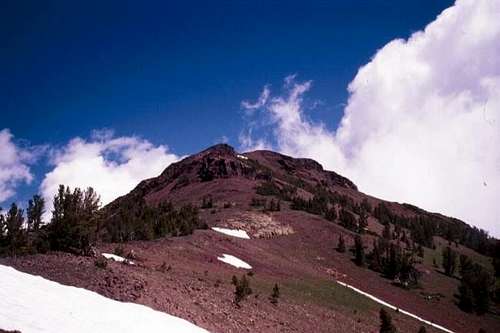 Ruby Peak from southwest on...