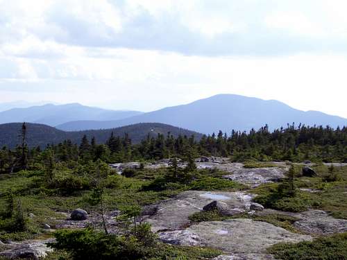 Summit of Baldpate looking Towards Old Speck