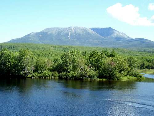 Katahdin From Abol Bridge