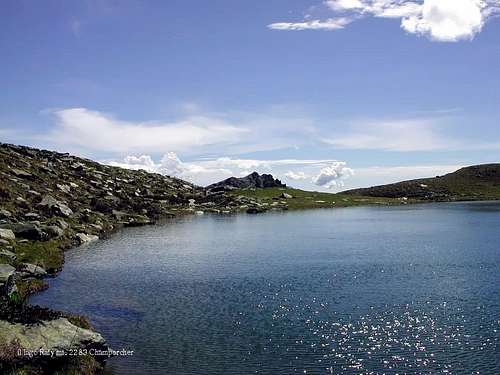 Il lago Raty (2283 m)
