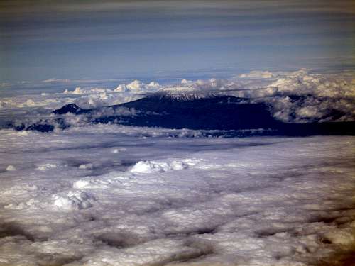 Kilimanjaro from 41000feet