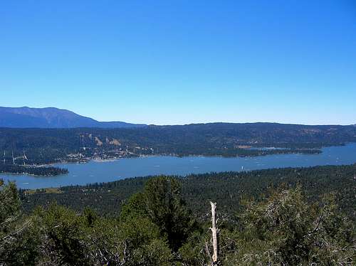 view of Big Bear Lake