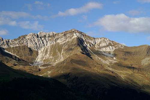Weiße Wand and Hohe Kreuzspitze / Monte Altacroce