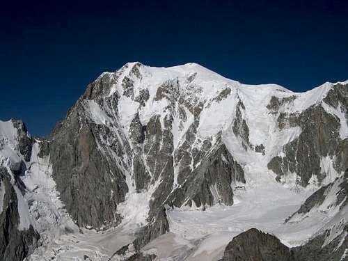 Mont Blanc's Brenva Face....