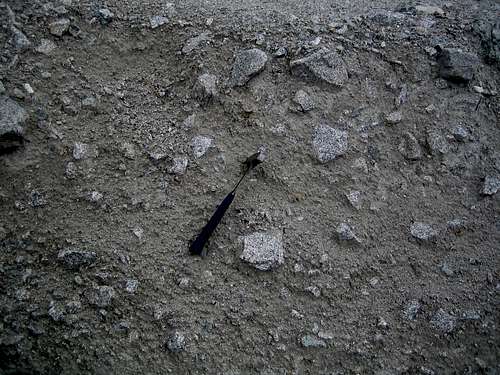 Cross Section of Mt. Princeton Flood Channel