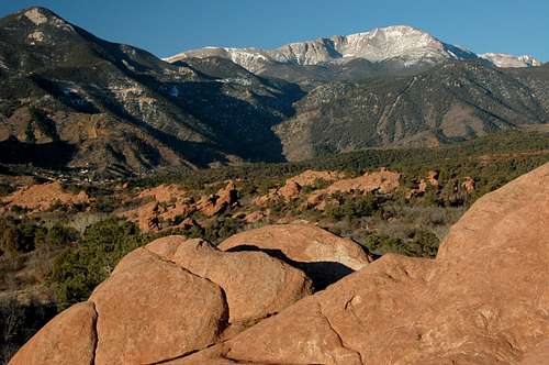 Pikes Peak and the Fountain Formation