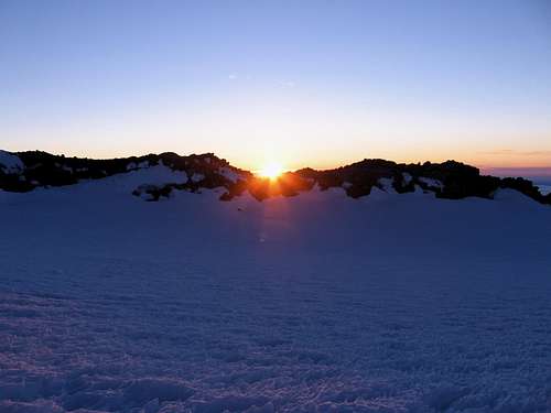 Crater Rim at Sunrise