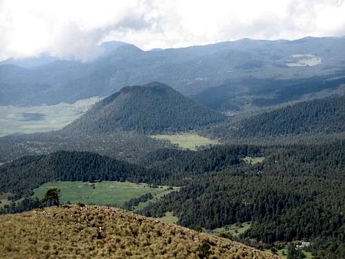 Behind Ajusco