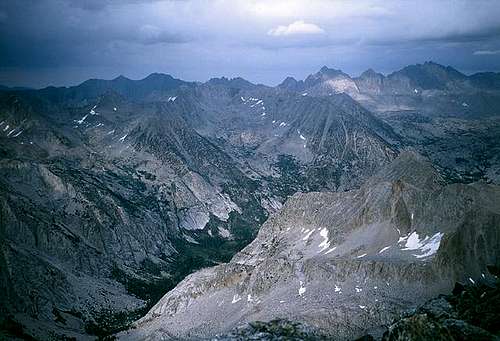 LeConte Canyon from the...
