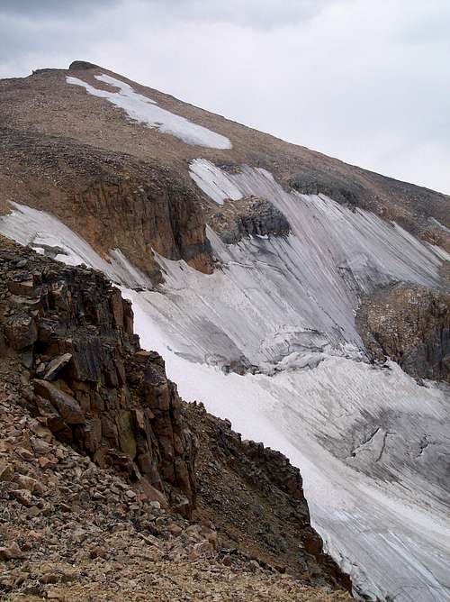 Peal Glacier and Summit