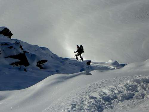 Skiing Wildspitze