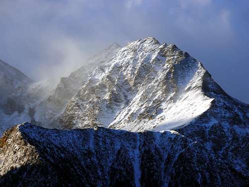La Becca di Salè (3137 m), versante nord-est