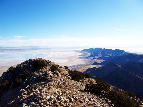 Desert Peak Summit View South