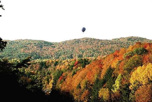 Balloon Over Vermont