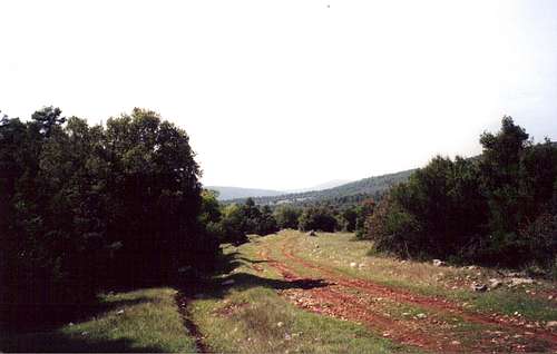 Saloniki plateau in North Parnitha