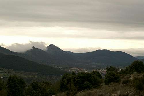 Sierra de la Almenara from the NE