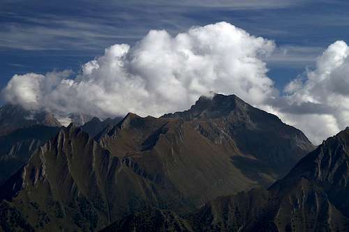 Torwand (2640m), Rübespitze (2766m), Grabspitze (3059m)