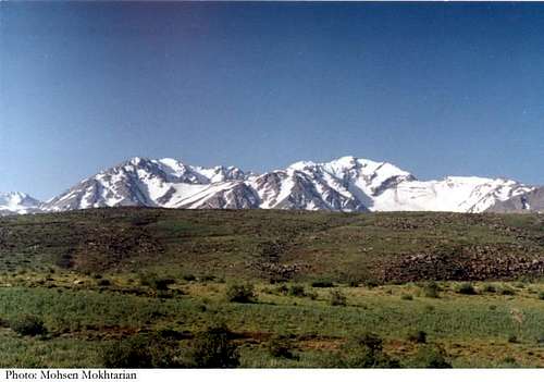 A view of northern face of...