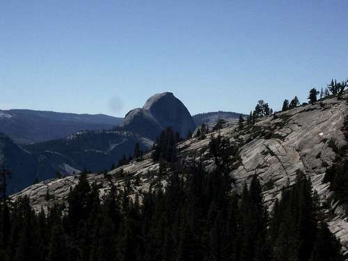 View of Half Dome