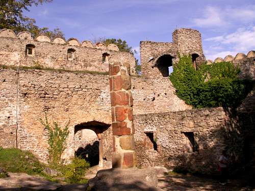 Rocky castles in Poland
