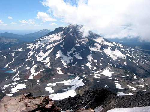 South Sister seen from the...