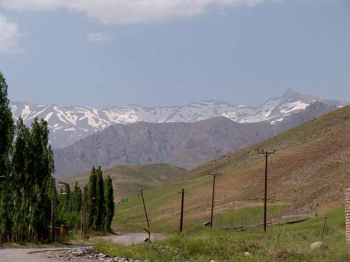 Shah Alborz peak - south