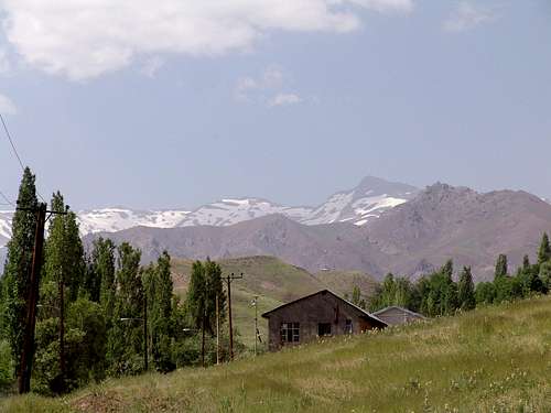 Shah Alborz peak - south