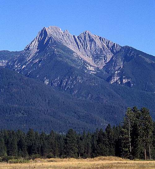 Mount Calowahcan from the NW