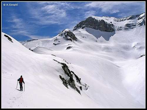 Surfing the white waves of Cvrsnica