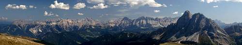 Prags Dolomites, Fanes Group and Peitlerkofel
