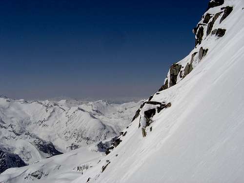 On the SW face of James Turner